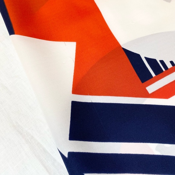 Vintage Patricia Dumont Colour Block Scarf - Picture 7 of 7